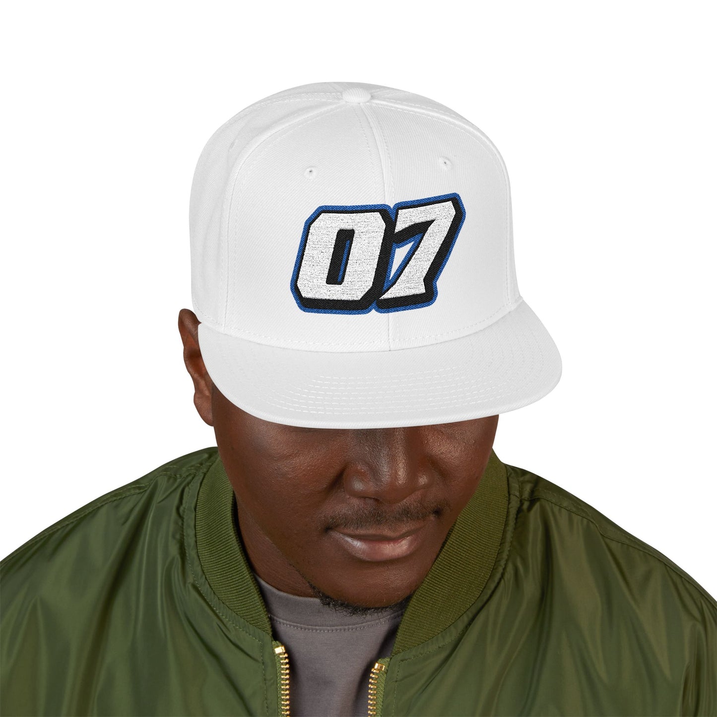 Zoë Porter Icon Snapback Cap - White Edition