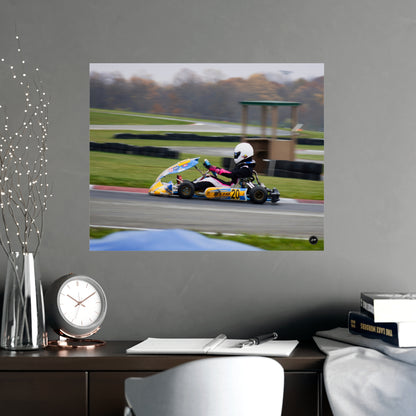 Blur of the Storm – Matte Finish Poster