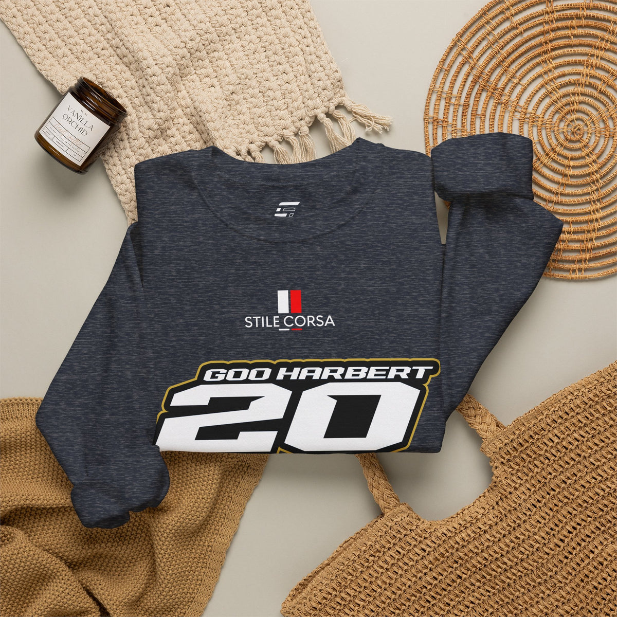 Goo Harbert #20 Paddock Crewneck Sweatshirt