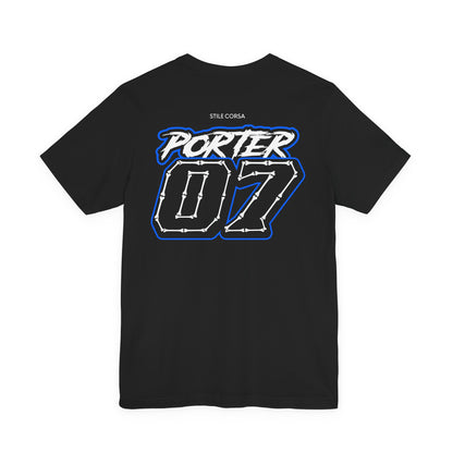 Porter #07 — Haunted Grid Signature Tee