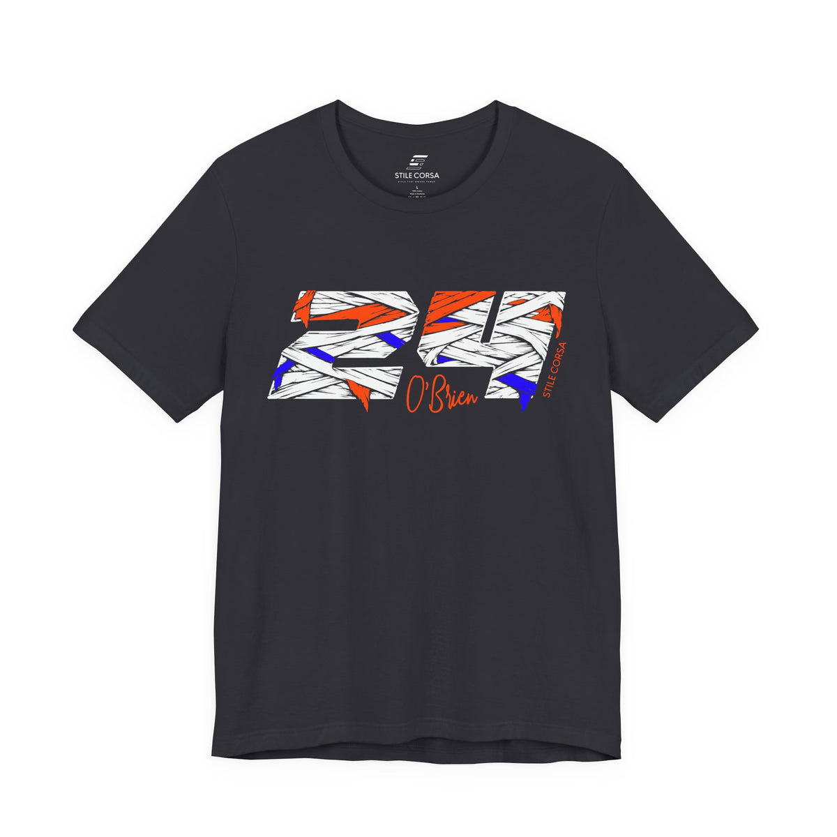 O`Brien #24 — Haunted Grid Signature Tee