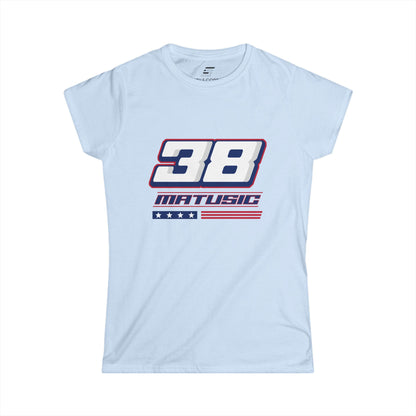 Matusic #38 Stars & Stripes Tee - Women's Fit