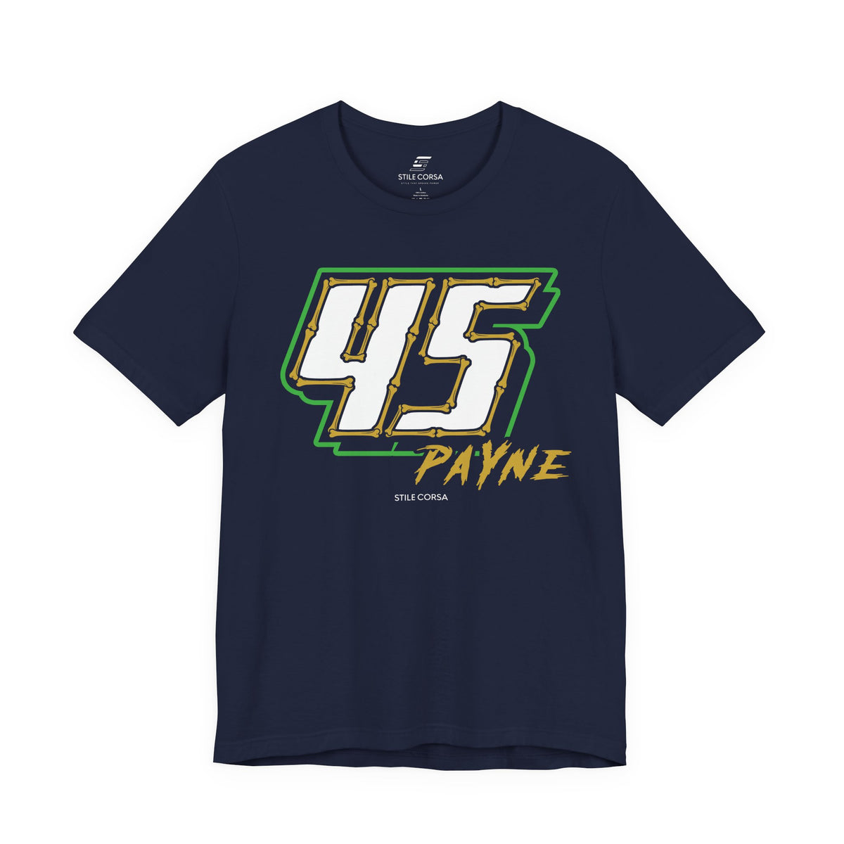 Payne #45 — Haunted Grid Signature Tee