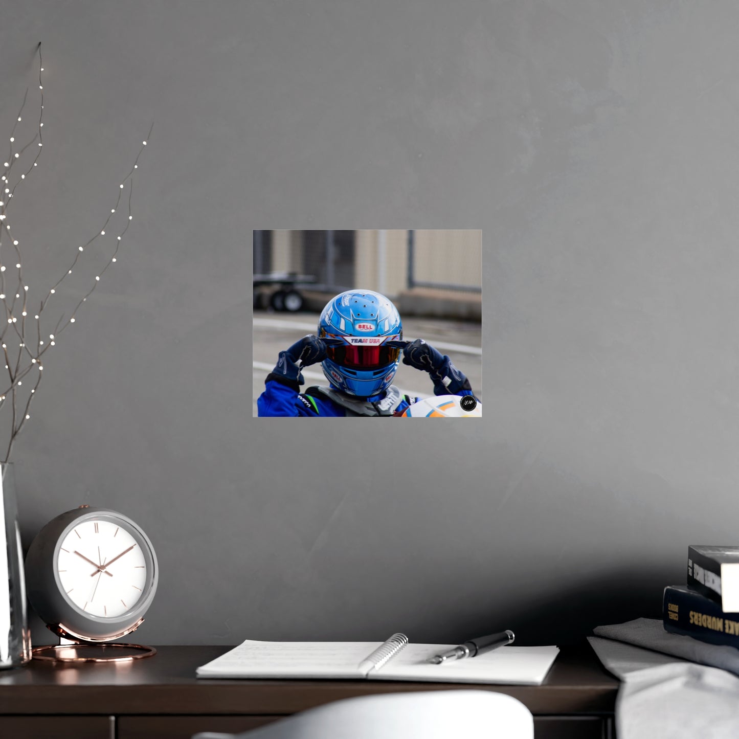 Redline Reflection – Matte Finish Poster