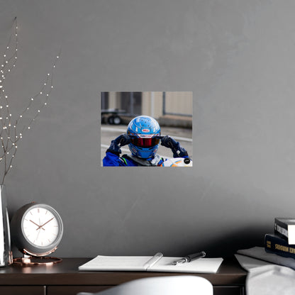 Redline Reflection – Matte Finish Poster