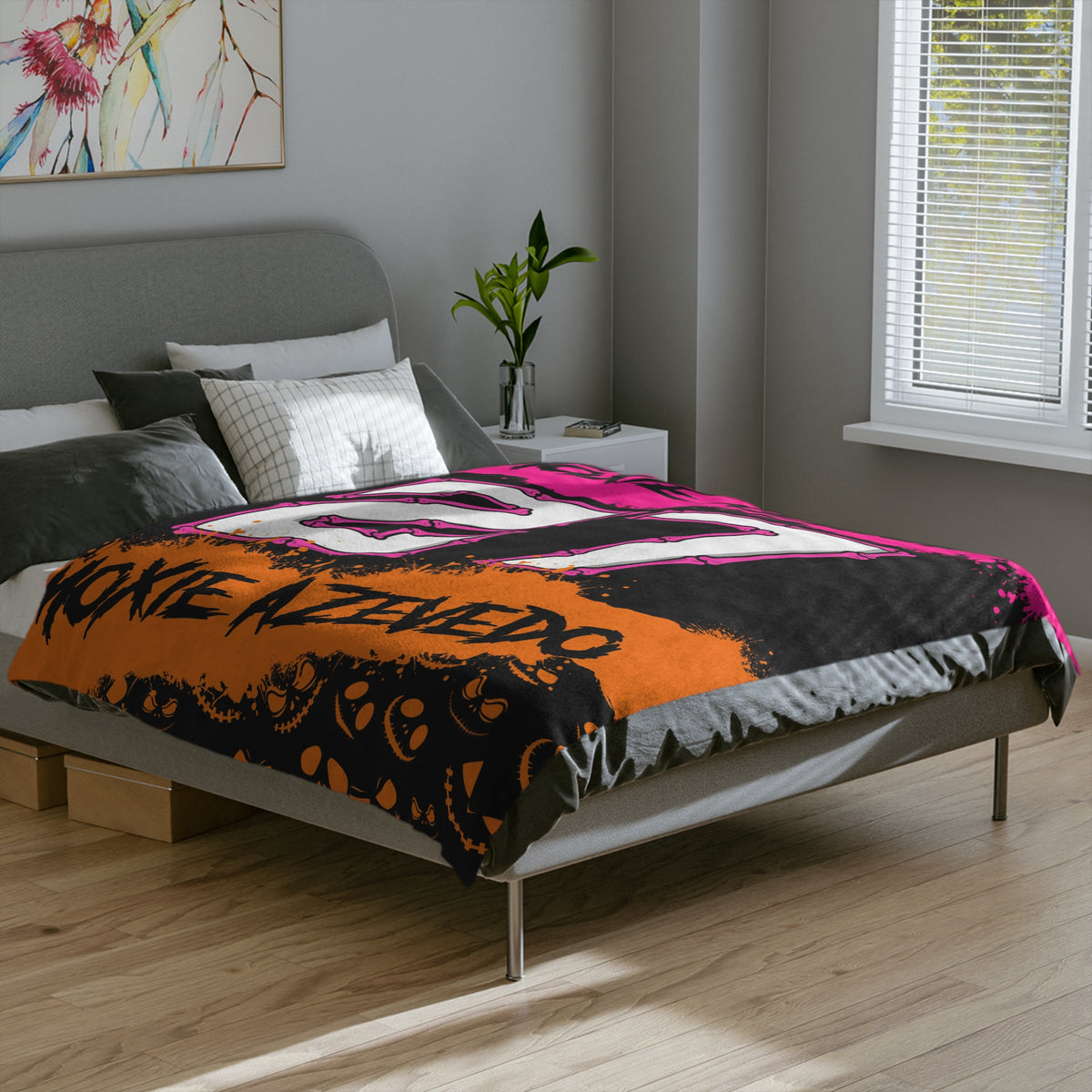 Azevedo #27 - Trackside Haunt Blanket