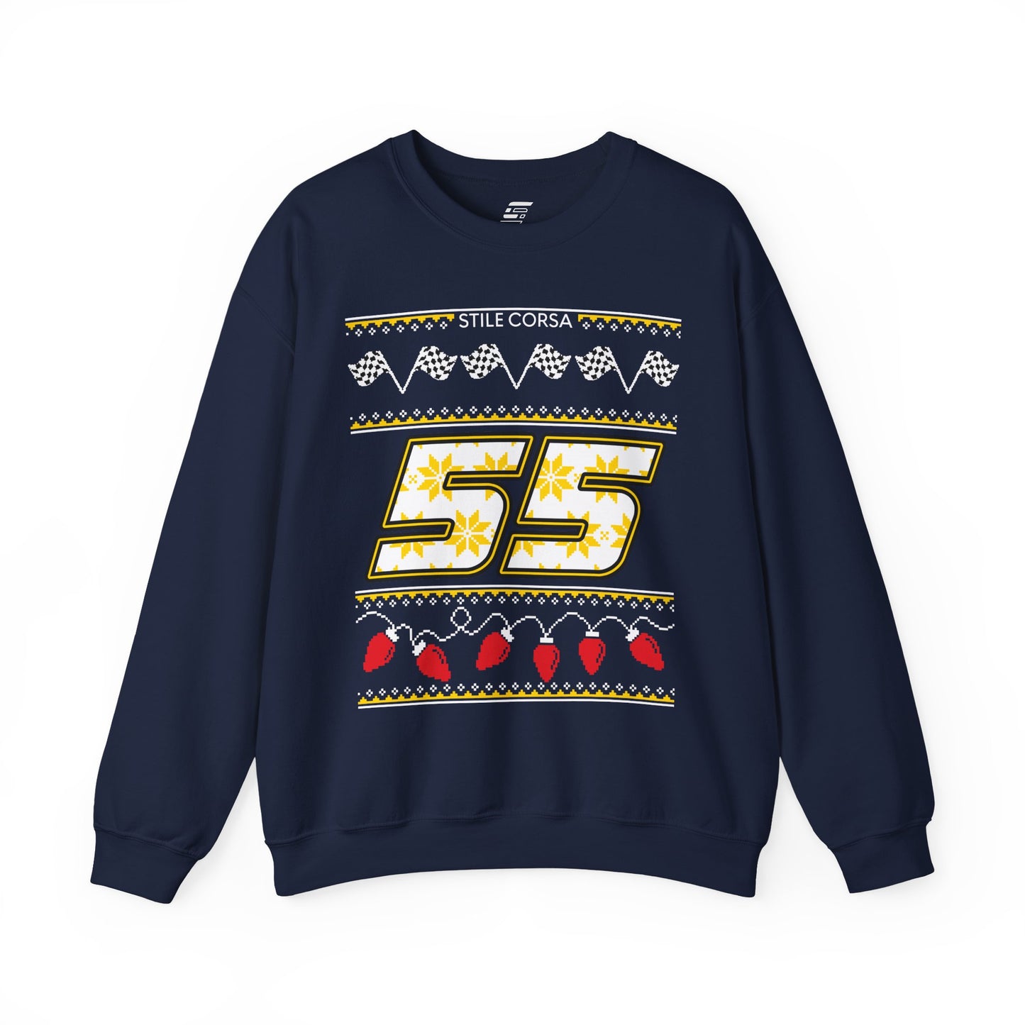 Carson #55 Trackside Winter Crewneck