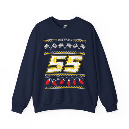 Carson #55 Trackside Winter Crewneck