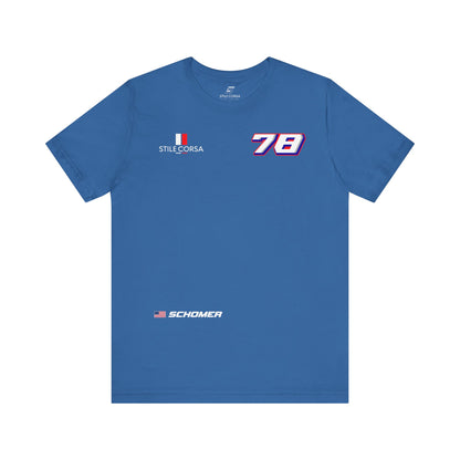 Schomer #78 Raceday Tee - Men's Fit