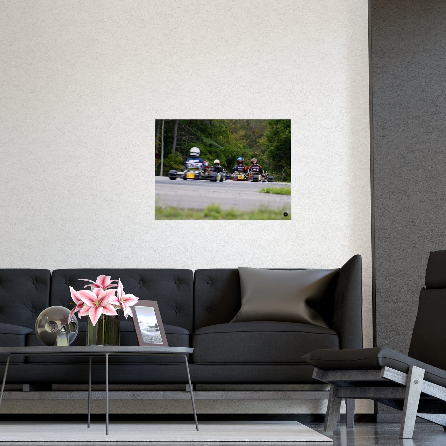 Forest Circuit Rush – Matte Finish Poster