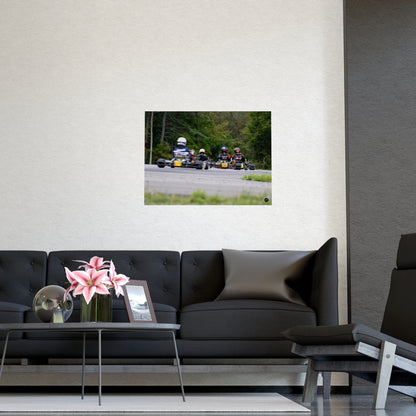 Forest Circuit Rush – Matte Finish Poster