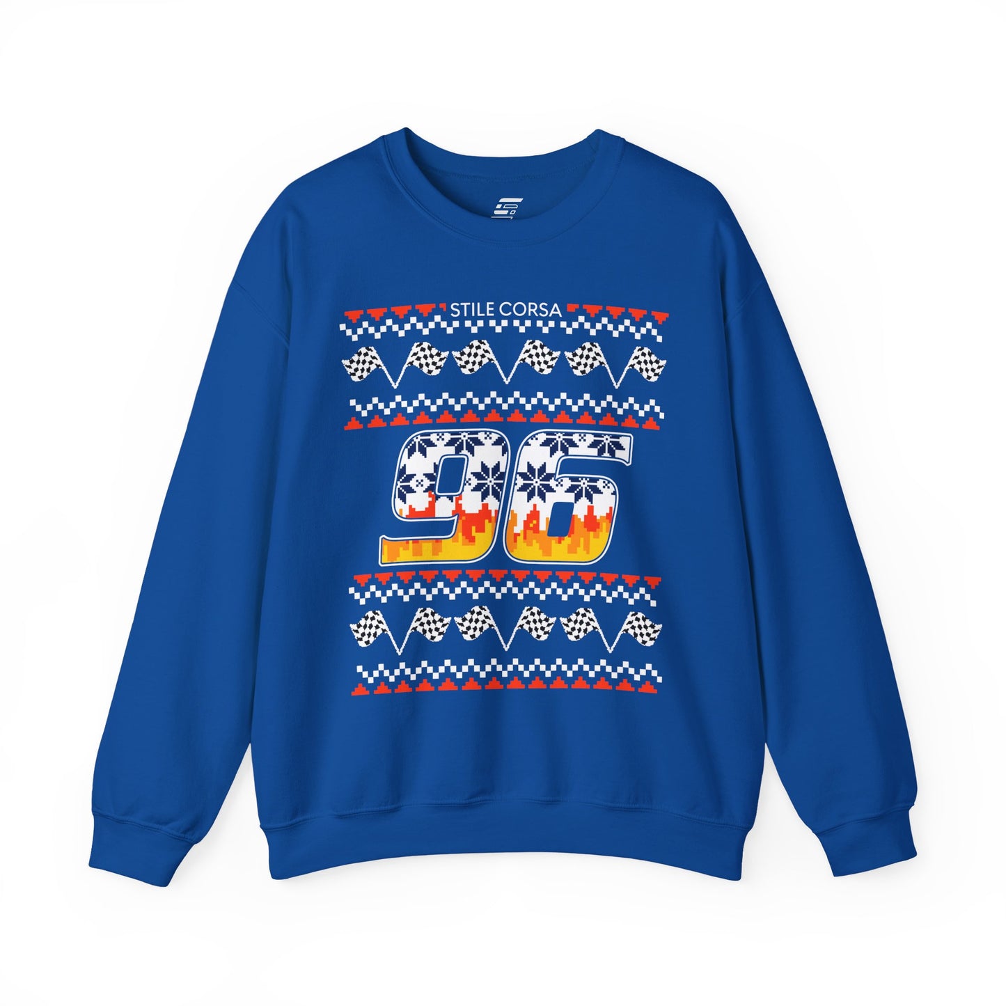 Hecker #96 Hot Lap Holiday Crewneck