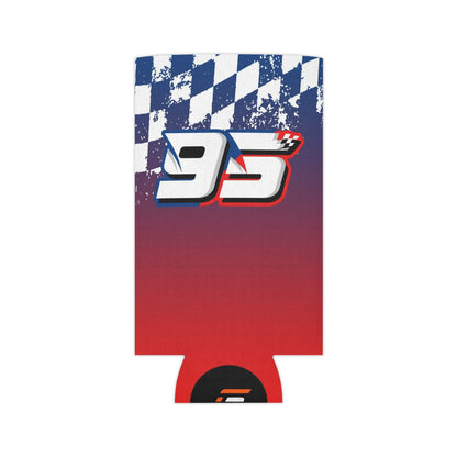 White #95 Pit Lane Can Sleeve