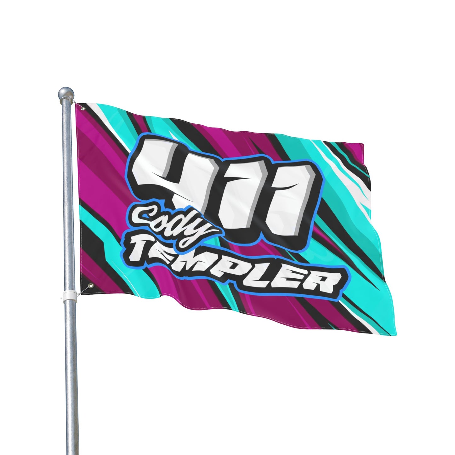 Templer #411 Gridwave Flag