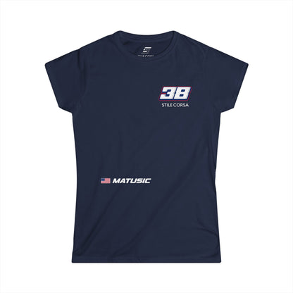 Matusic #38 Raceday Tee - Women's Fit