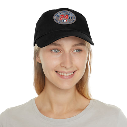 Built For 24H - Leather Patch Cap