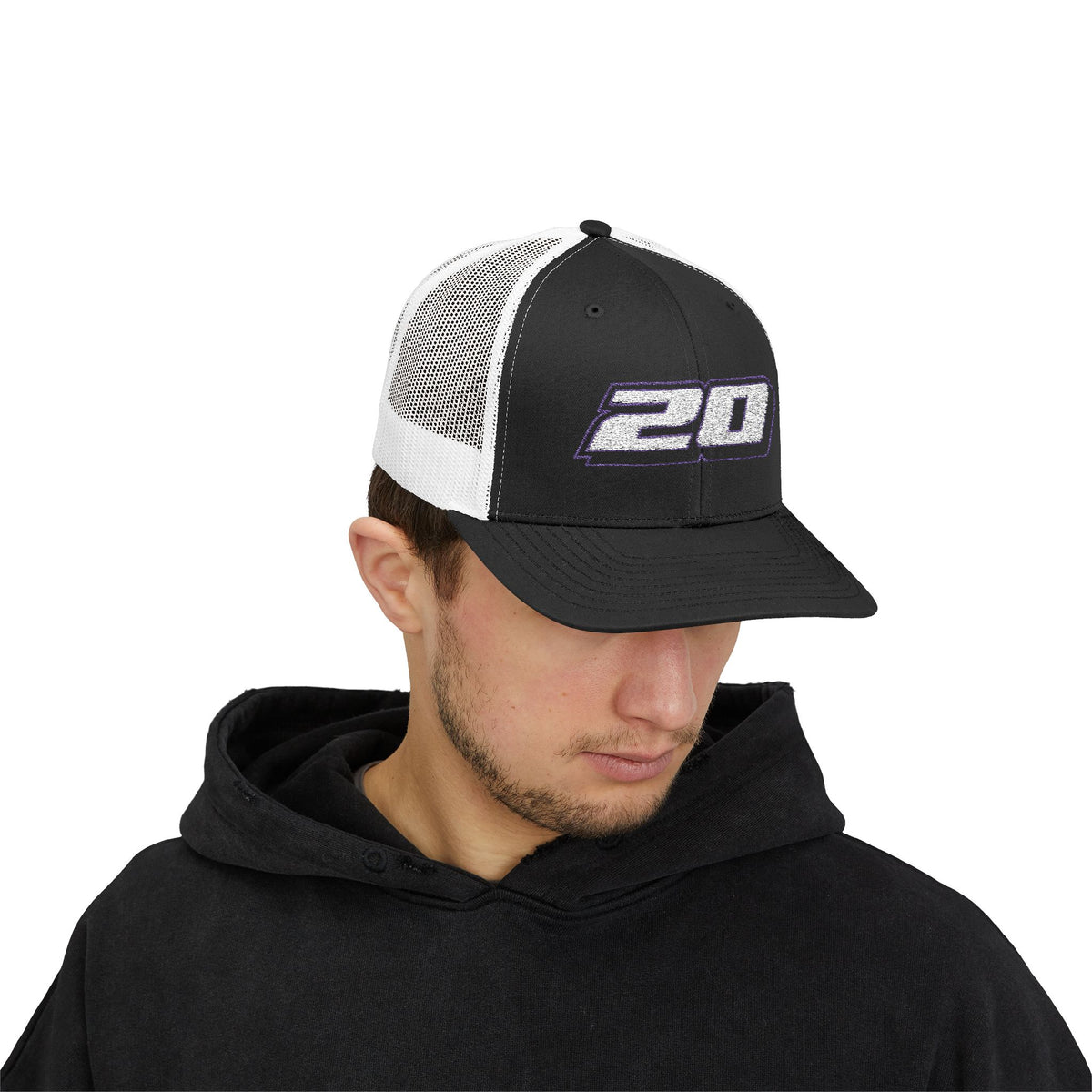 Narola #20 Apex Grid Trucker Cap