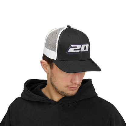 Narola #20 Apex Grid Trucker Cap