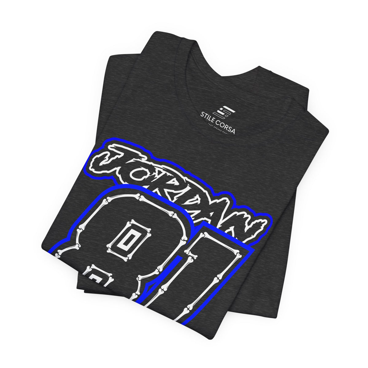 Jordan #81 — Haunted Grid Signature Tee