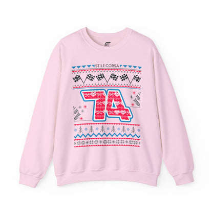 King #74 Snowy Holiday Crewneck