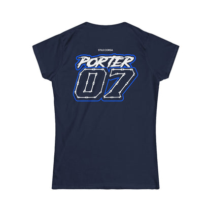 Porter #07 — Haunted Grid Signature Tee Women's Fit
