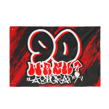 Ashcraft #90 Gridwave Flag