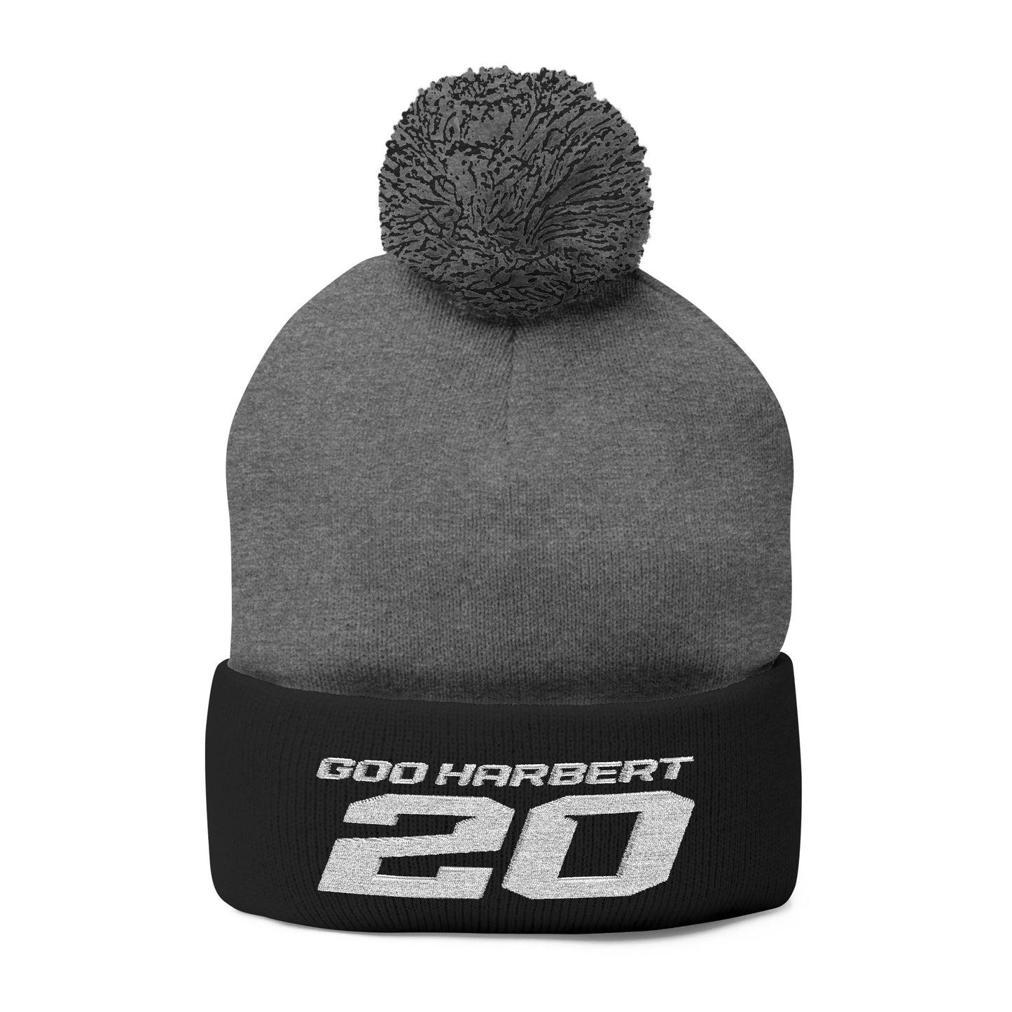 Reagan Harbert #20 Pom Beanie