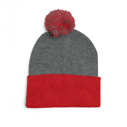 DiLauro #007 Rosso Pom Beanie