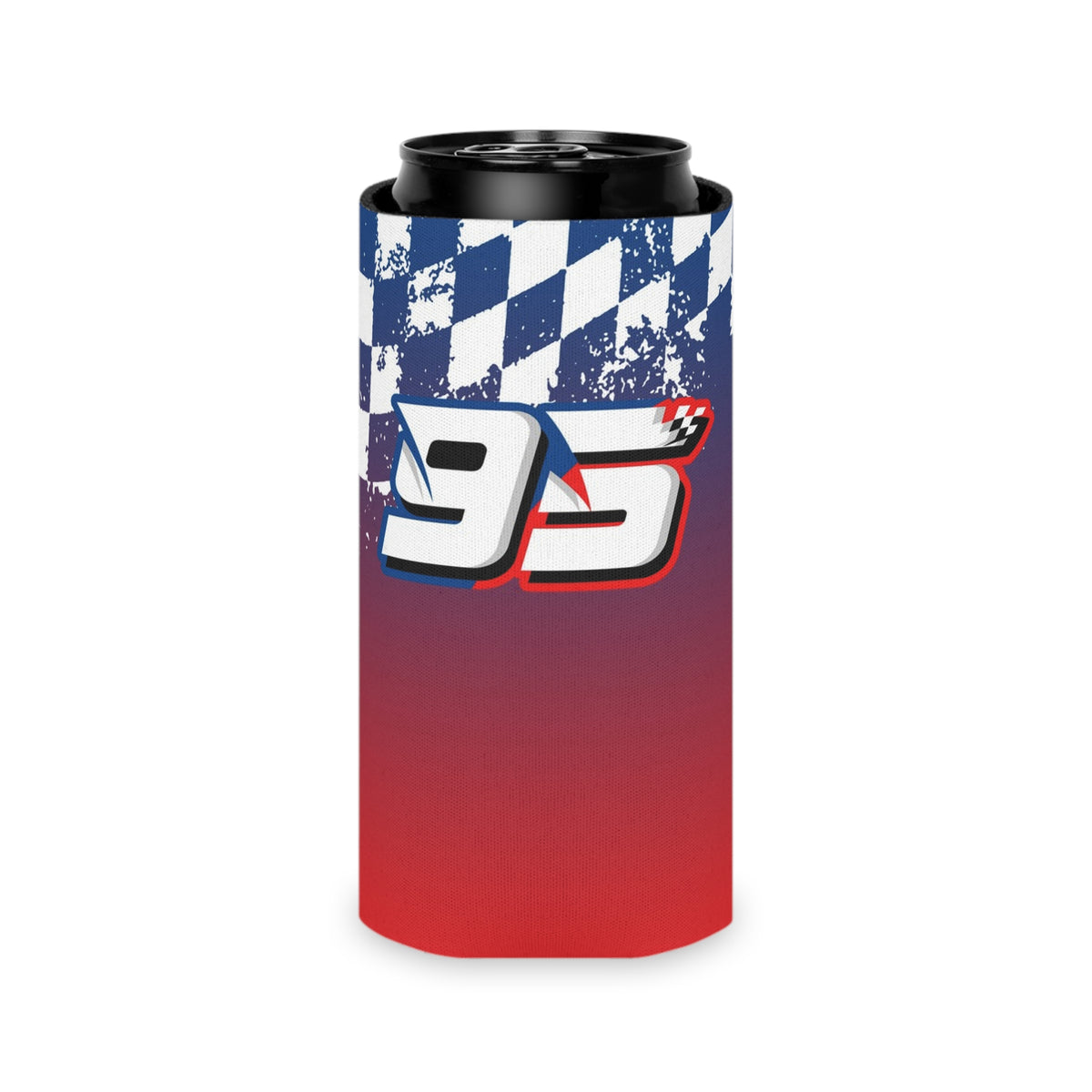 White #95 Pit Lane Can Sleeve