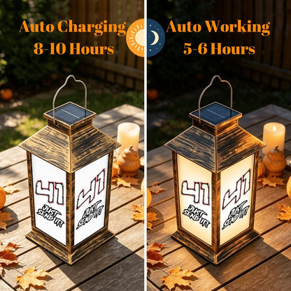 Ettore #41 - Trackside Night Solar Lantern