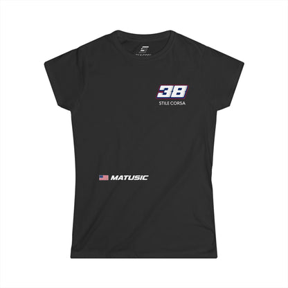 Matusic #38 Raceday Tee - Women's Fit