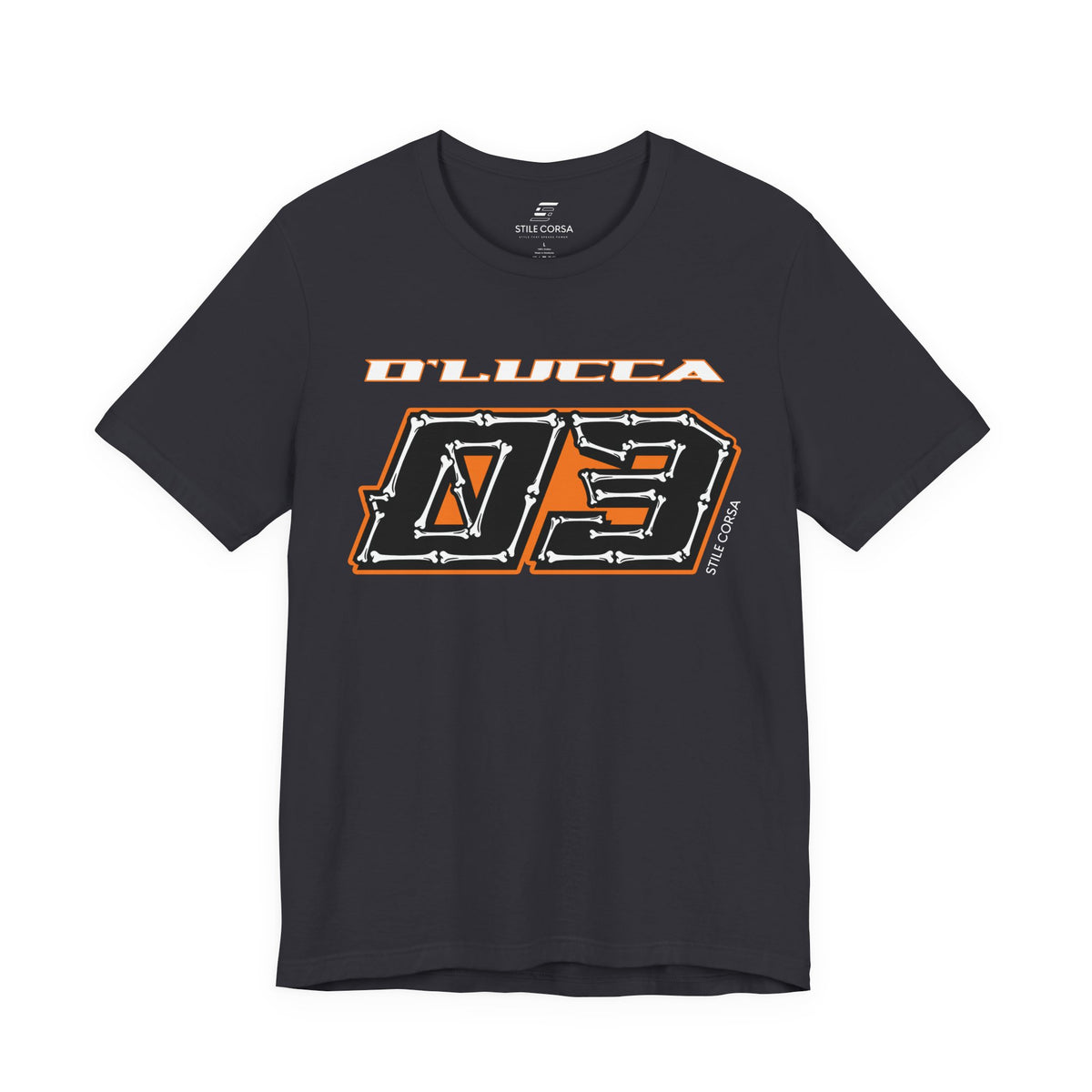 D'lucca #03 — Haunted Grid Signature Tee