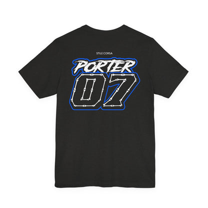 Porter #07 — Haunted Grid Signature Tee