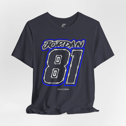 Jordan #81 — Haunted Grid Signature Tee