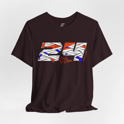 O`Brien #24 — Haunted Grid Signature Tee
