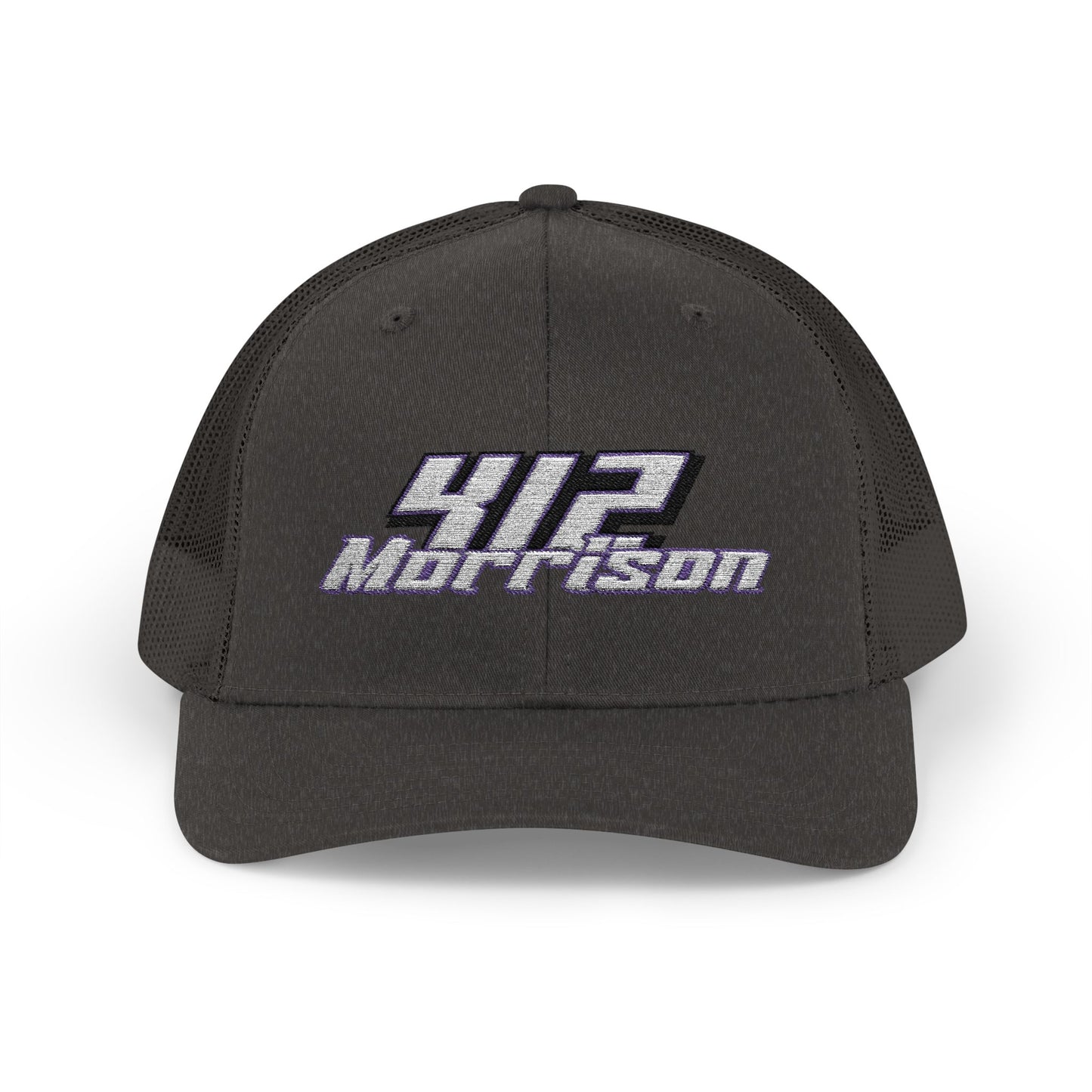 Morrison #412 Night Grid Trucker Cap