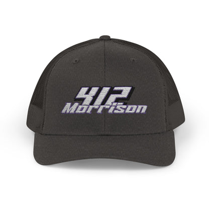Morrison #412 Night Grid Trucker Cap