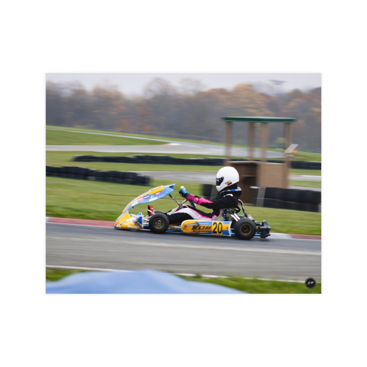 Blur of the Storm – Matte Finish Poster