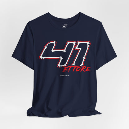 Ettore #41 — Haunted Grid Signature Tee