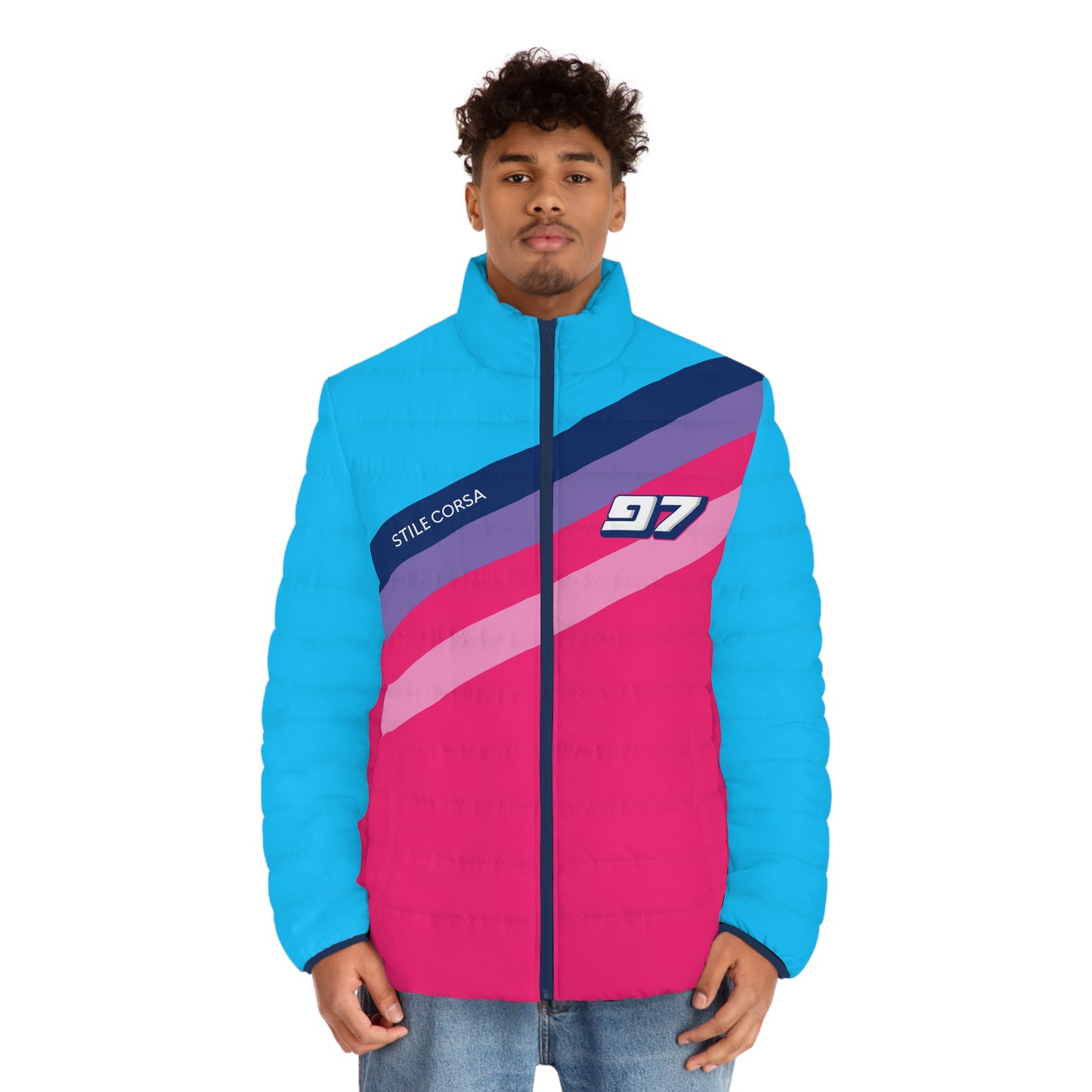 Badgley #97 Neon Drift Puffer - Men's Fit