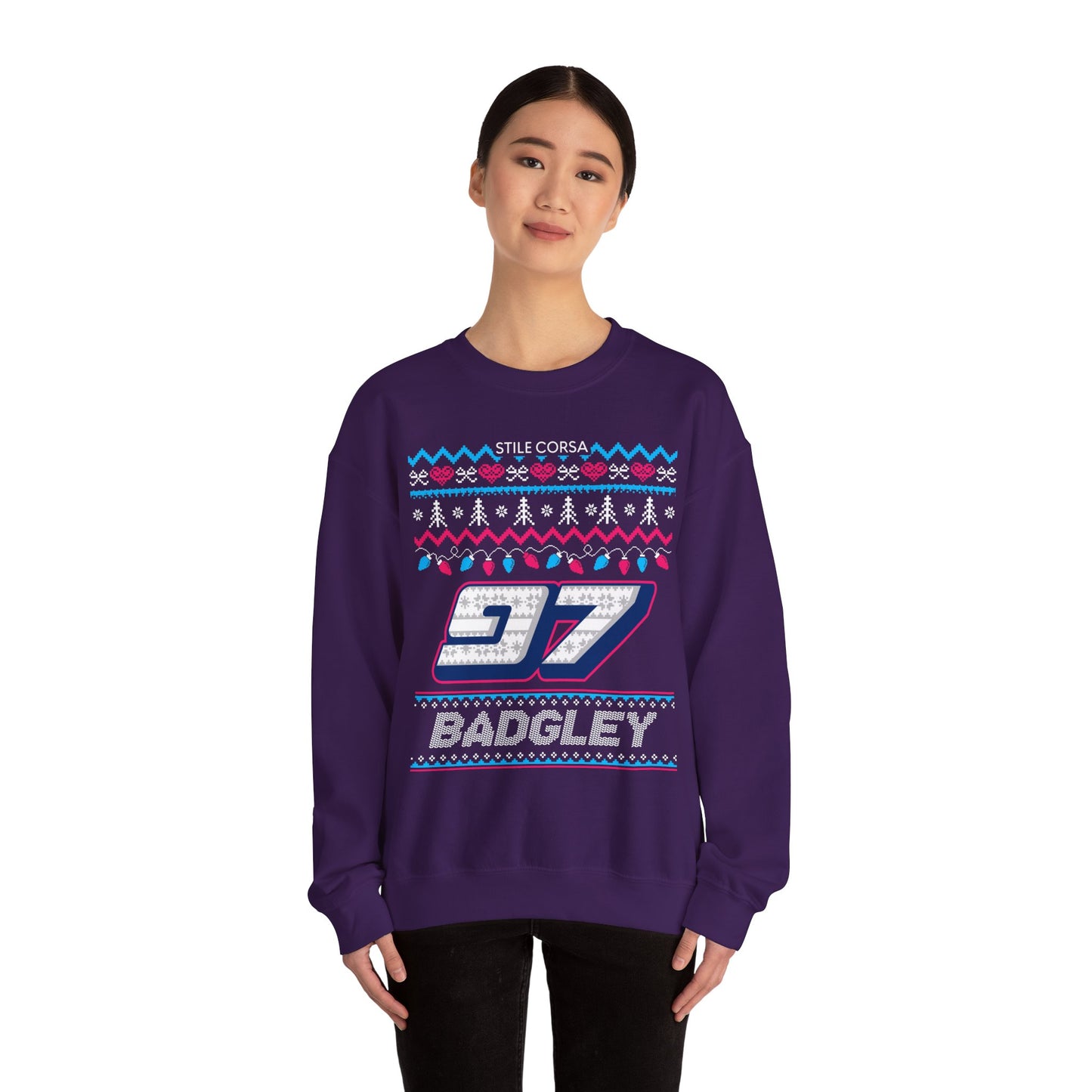 Badgley #97 Arctic Lights Crewneck