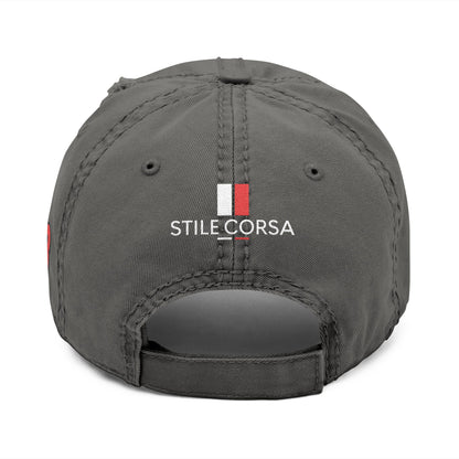 Jones "Redhead Racing" Noir Distressed Cap