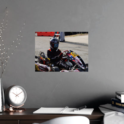 Rebel in Red – Matte Finish Poster