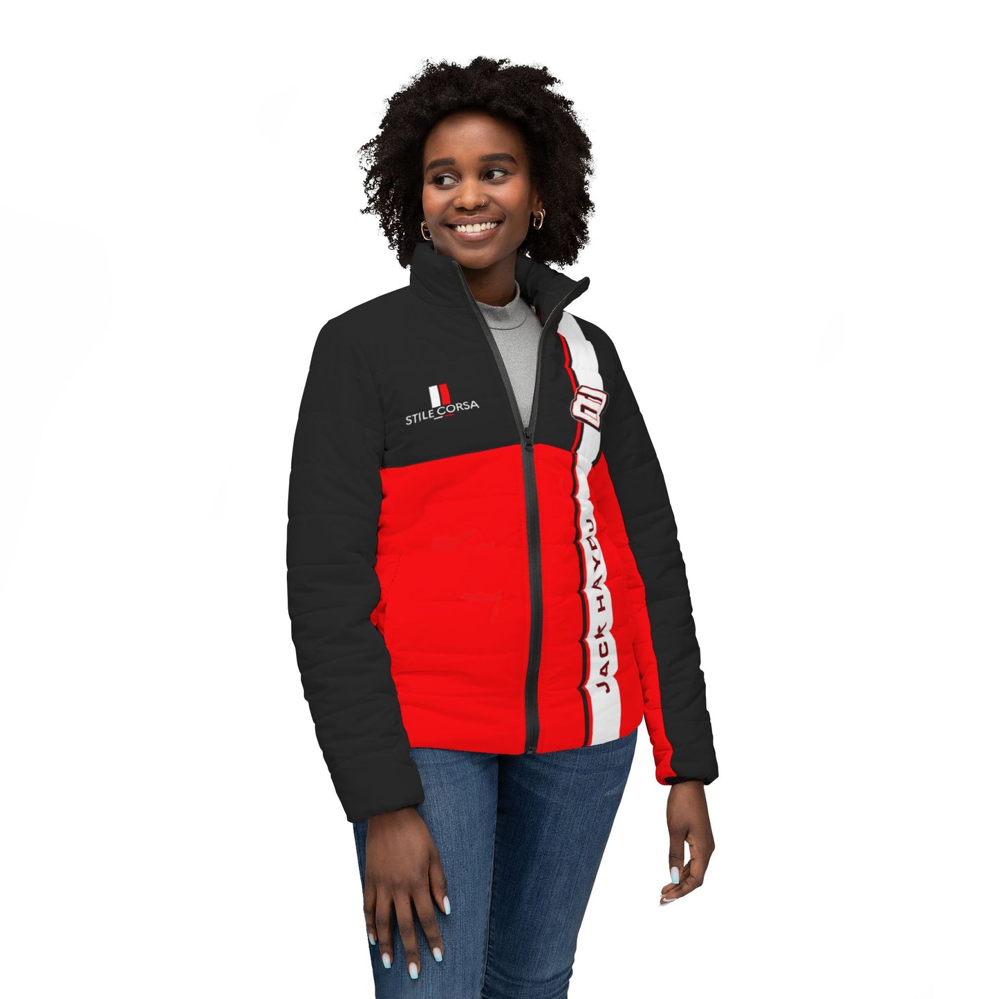 Jack Haydu #8 Redline Puffer - Women's Fit