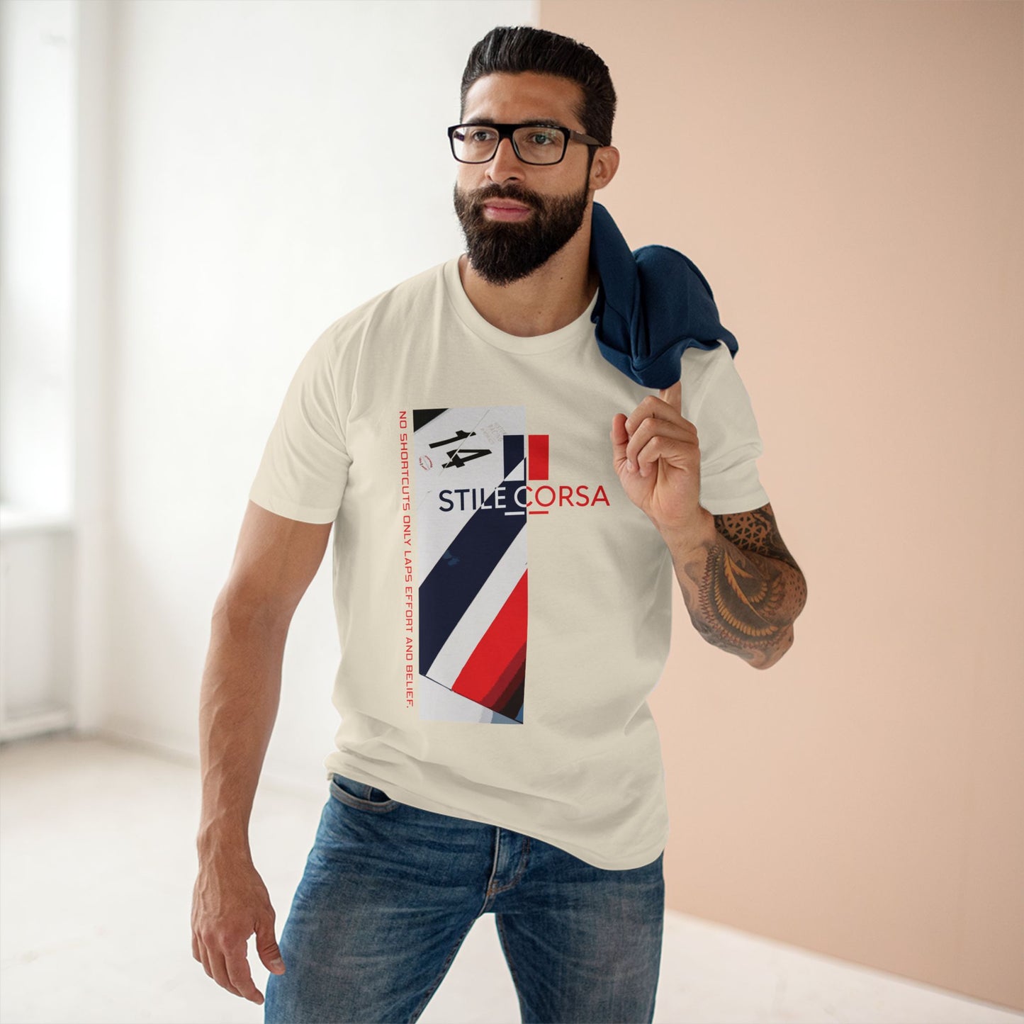 No Shortcuts #14 Stile Corsa Tee