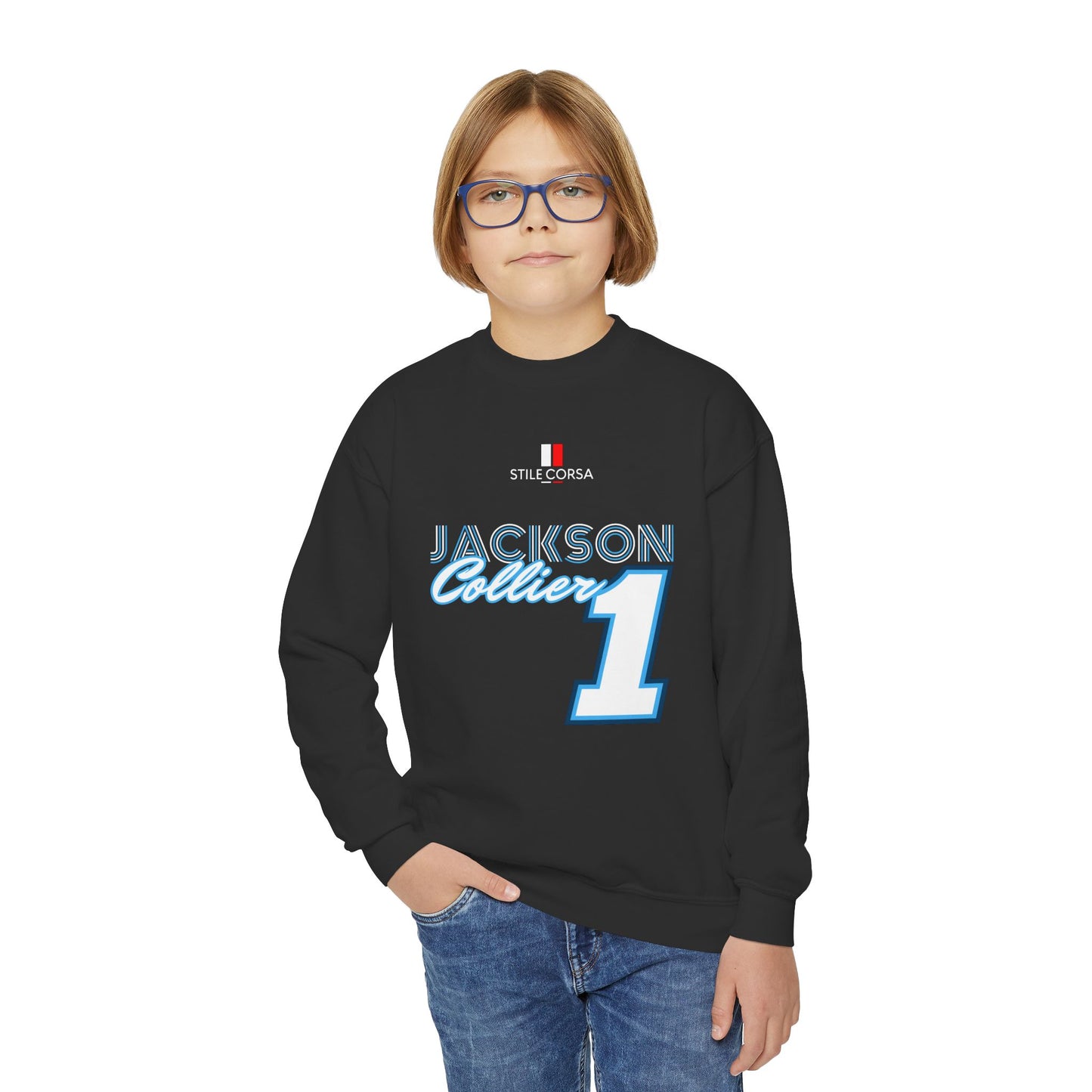 Collier #1 Apex Crewneck - Youth Size