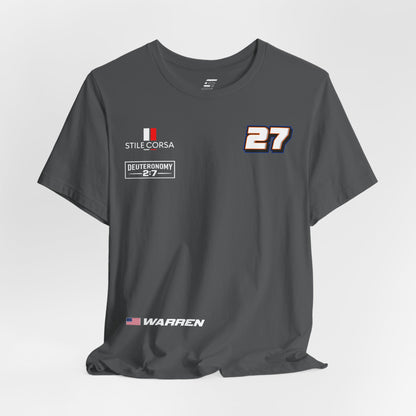 Warren #27 Raceday Tee - Unisex Fit