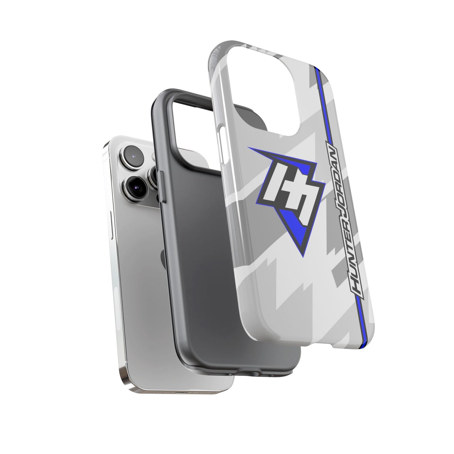 Hunter Jordan #81 Thunder Grip Case – White Edition