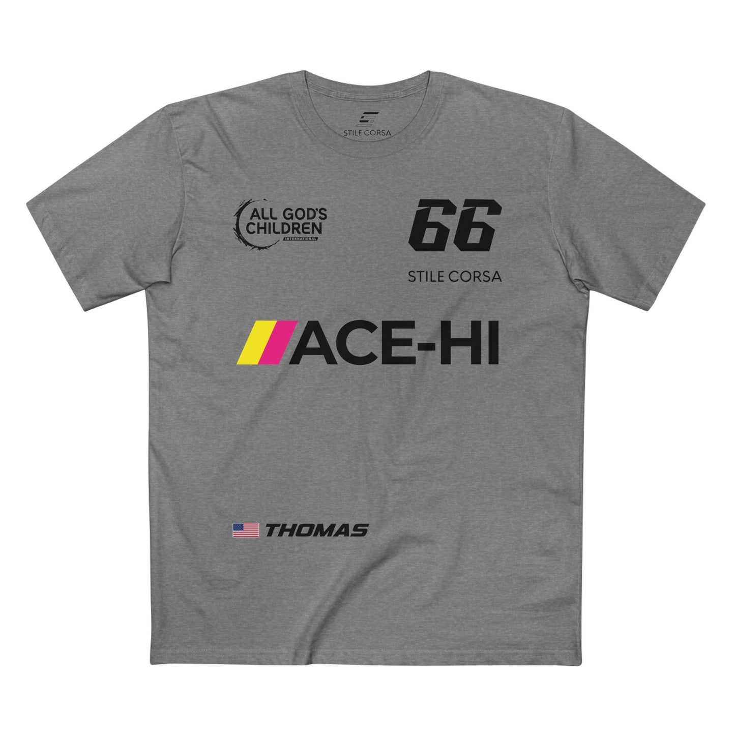 ACE-HI #66 Raceday Tee – Men’s Fit