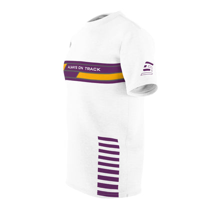 Always On Track Performance Tee – Unisex, Custom Name & Number